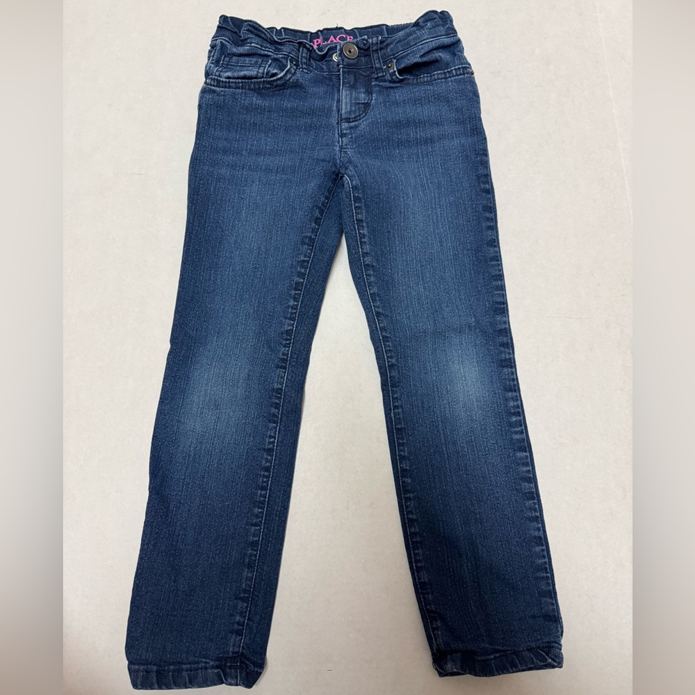 Children’s Place Skinny Jeans. Girls size 6. Faded colored.